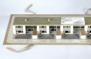 Maquette Rietveld van project Reewijk